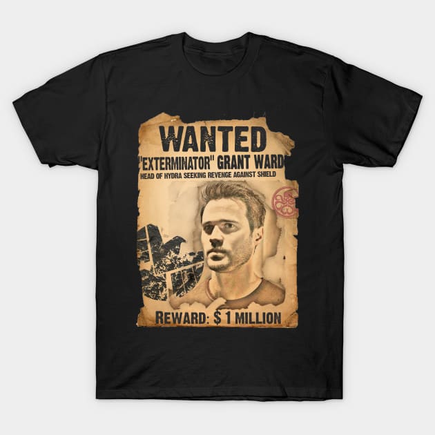 Wanted: "Exterminator" Grant Ward T-Shirt by SarahMosc